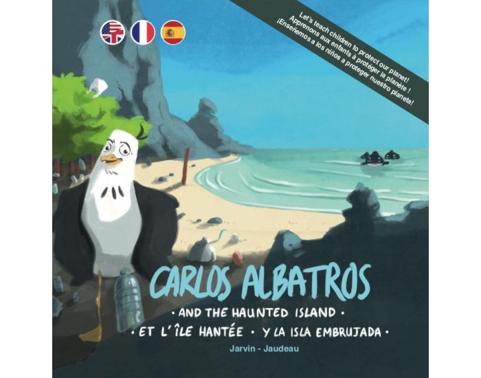 JARVIN CREW Livre Carlos l'Albatros et l'�le hant�e