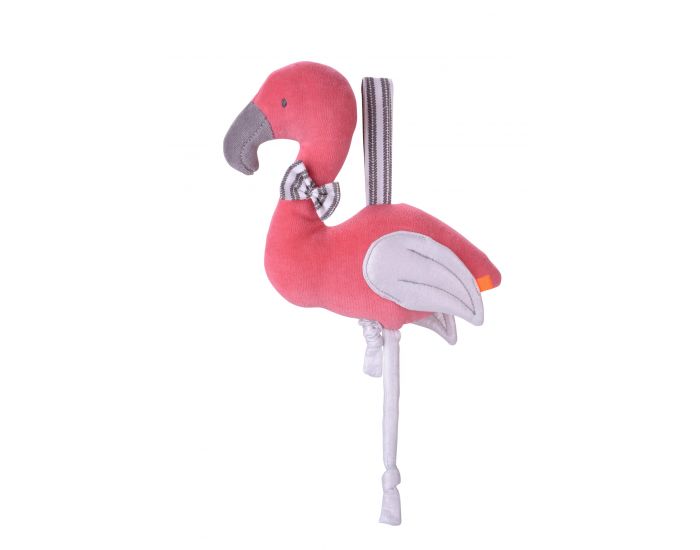 KIKADU Jouet Musical - Flamant Rose - Ds la Naissance