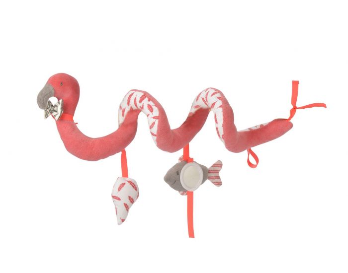 KIKADU Serpentin - Flamant rose - Ds la Naissance