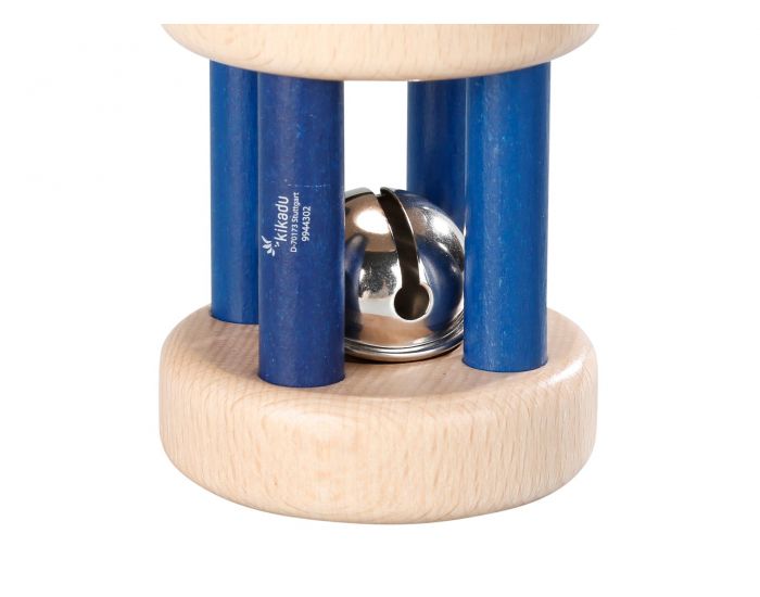 KIKADU Hochet en Bois Rouleau Garon - Ds 3 mois
