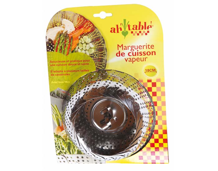 AH TABLE Marguerite inox