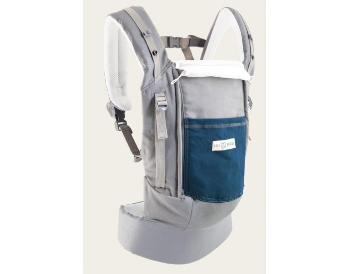 LOVE RADIUS par JPMBB PhysioCarrier lphant Poche Bleu Paon - Simili Cuir 