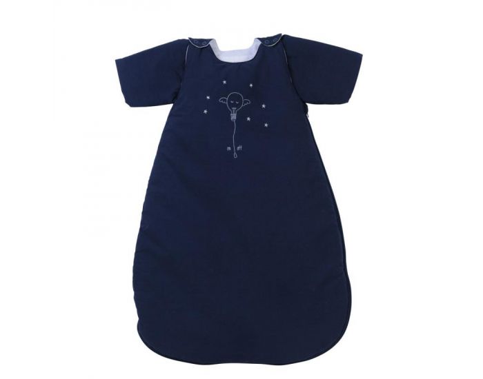 LITTLE CREVETTE Gigoteuse Hiver avec Manches Bleu Marine Sweet Dreams