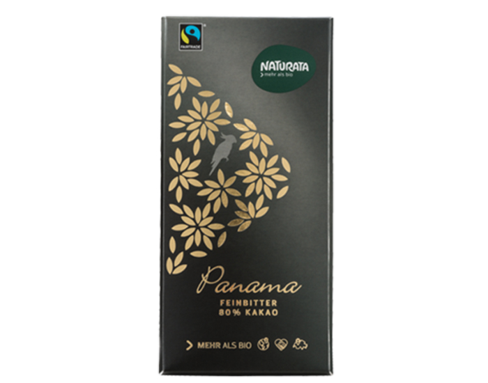 NATURATA Chocolat noir supérieur - Panama 80% cacao