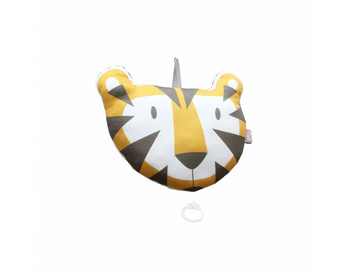 CAROTTE & CIE Coussin Musical Tigre