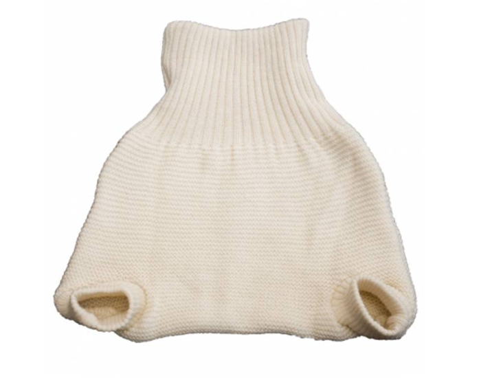 POPOLINI Culotte de Protection en Laine Mrinos  Enfiler