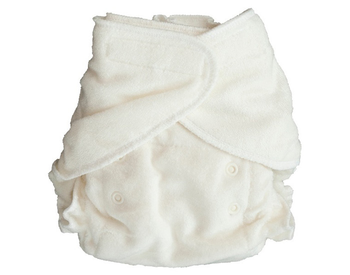 POPOLINI Couche Lavable UltraFit Tencel 3-15 kg- Fermeture Velcros