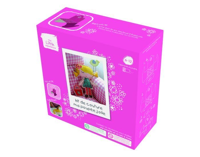 Kit de Couture Ma Poup�e Jolie - d�s 6 ans