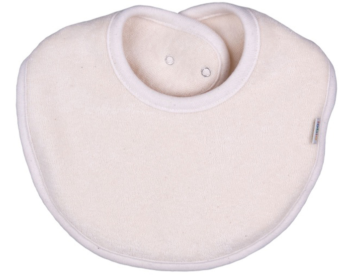 IOBIO Bavoir Eponge Ecru - 1er age