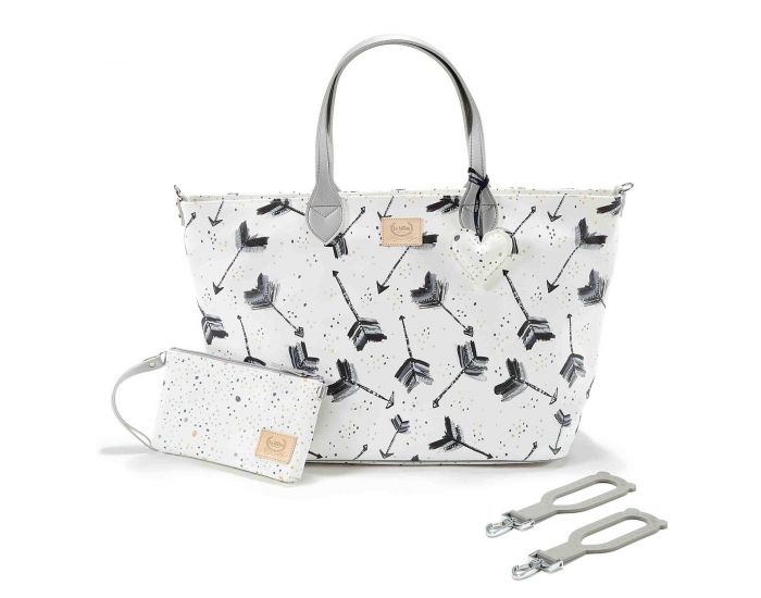 SEVIRA KIDS Sac  main multifonctions - pour la poussette ou  langer - Medium - Boho Arrows