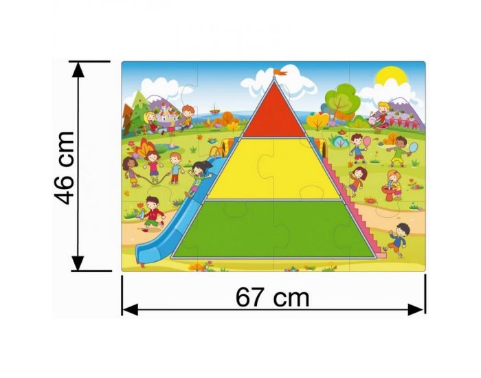Pyramide Alimentation Saine - Ds 3 ans