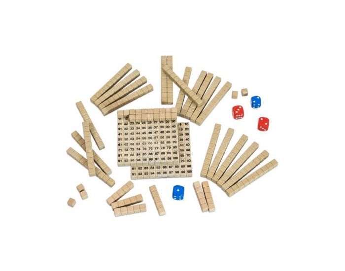 Jeu Mathmatique - Tableau de 100 - Ds 7 ans