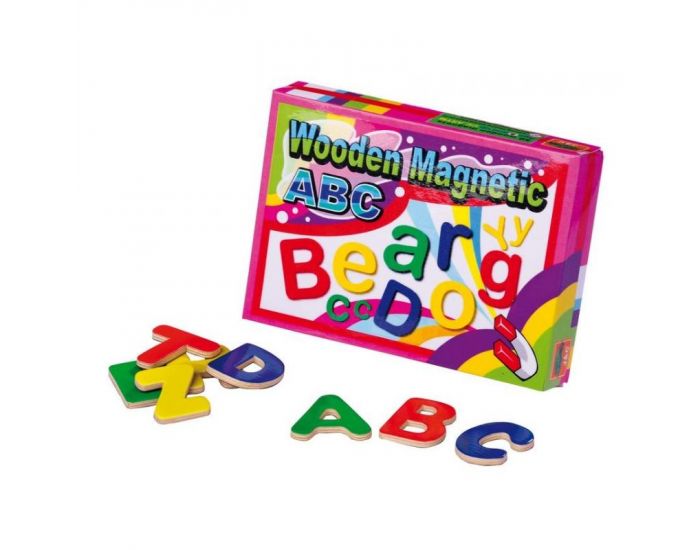 Lettres Magntiques en Bois - Ds 3 ans