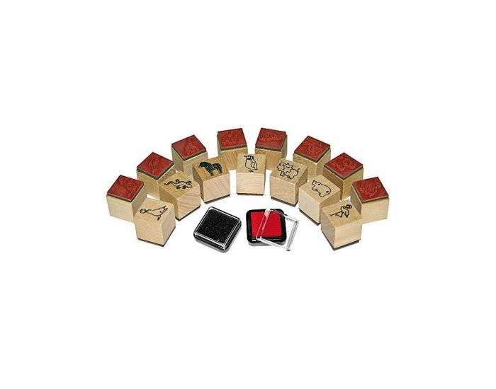 Tampons Animaux du Zoo - Ds 3 ans