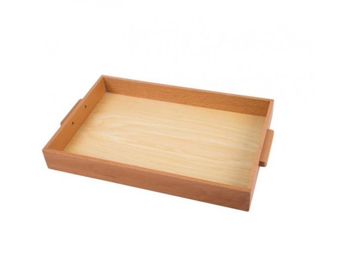 Grand Plateau en Bois avec Poignes