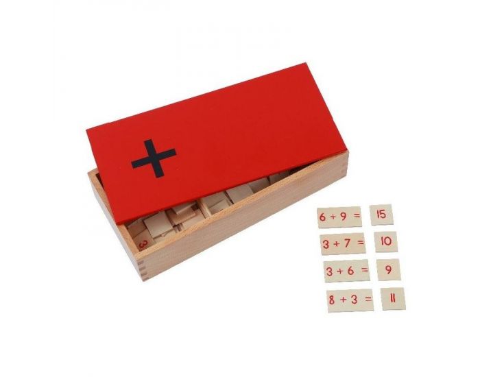 Grande Boite des Additions Rouge - Ds 5 ans