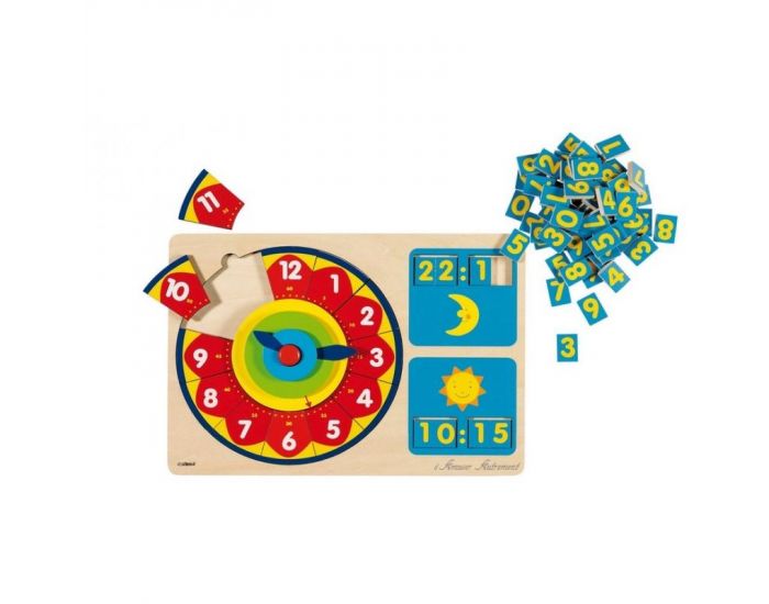GOKI Horloge Analogique et Digitale - Ds 5 ans