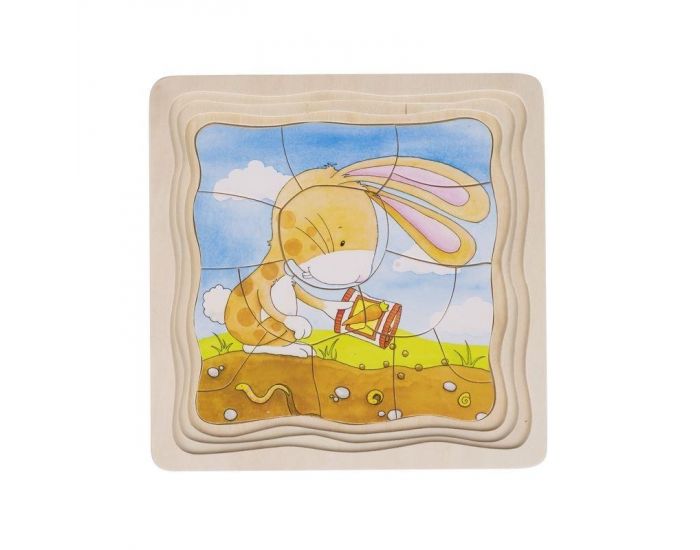 Puzzle cycle carotte - Ds 3 ans