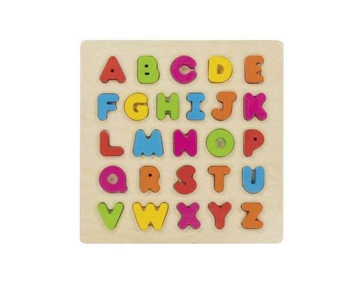 GOKI Puzzle alphabet en 3D - Dès 3 ans