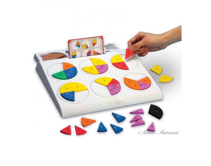 Puzzle des fractions - Ds 8 ans