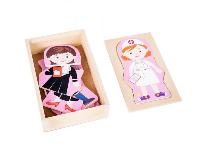 Puzzle  Habiller Fille - Ds 2 ans