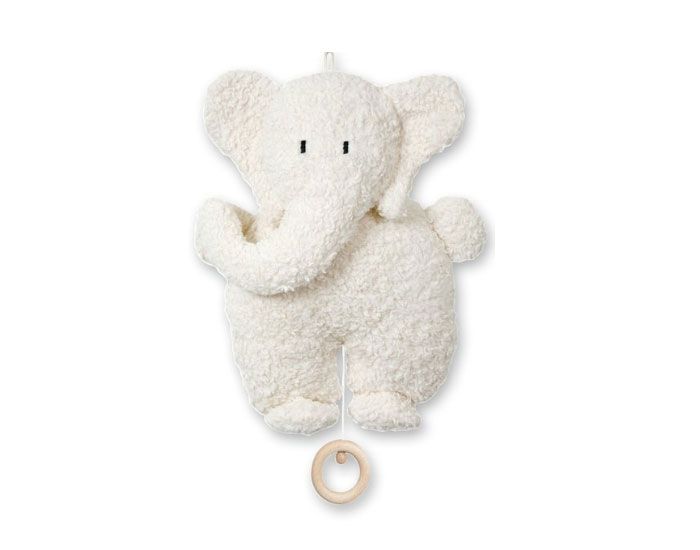 EFIE lephant Musical - Ecru - Ds la Naissance