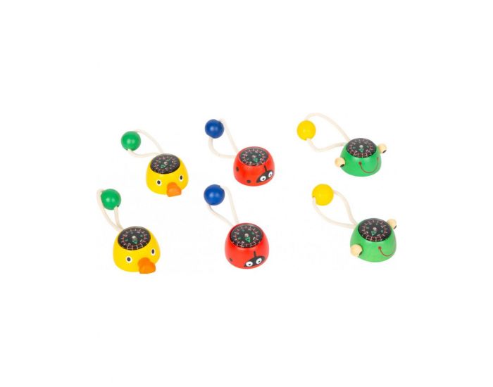 Mini Boussole en Bois - Ds 3 ans