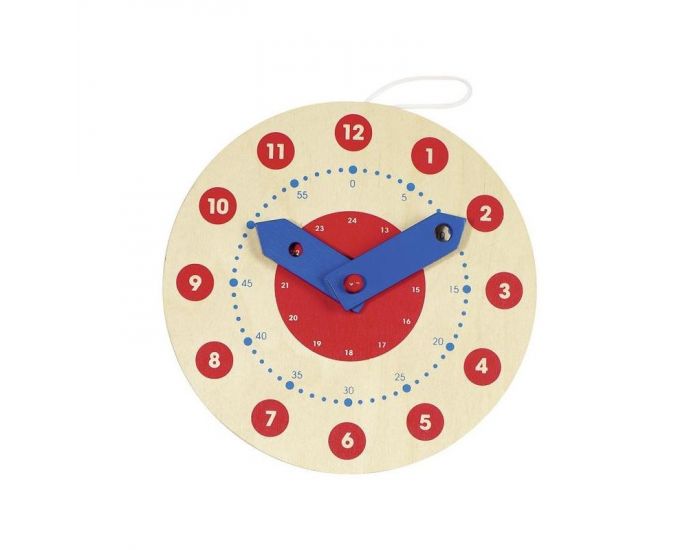GOKI Horloge En Bois - Ds 5 ans
