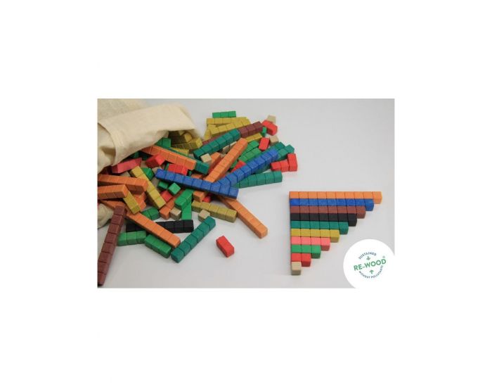 126 Rglettes Cuisenaires - Ds 3 ans