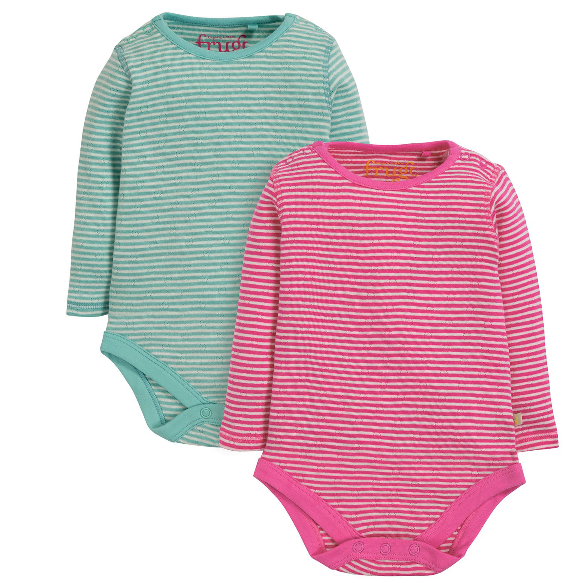 FRUGI Lot de 2 Body - Imprims Pointelle
