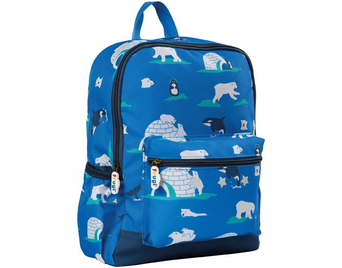 FRUGI Sac � Dos En Polyester Recycl� - Ours Polaire