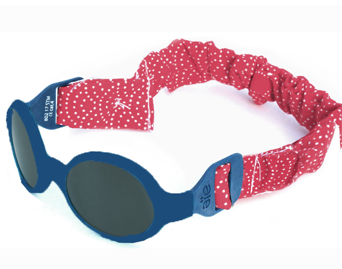 ALTITUDE EYEWEAR Lunettes de Soleil Bb Chouchou Bandana - Rouge Doudou