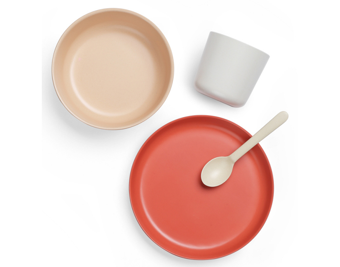 EKOBO Set Repas Enfant en Bambou
