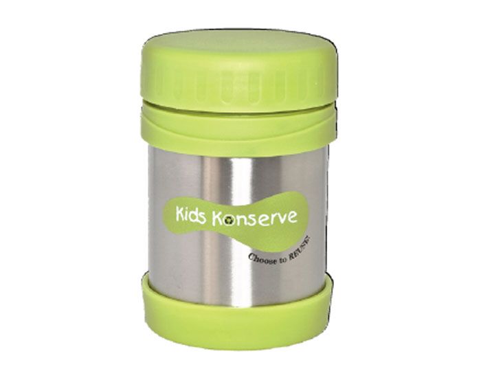 KIDS KONSERVE Box Alimentaire Isotherme Vert - 355 ml