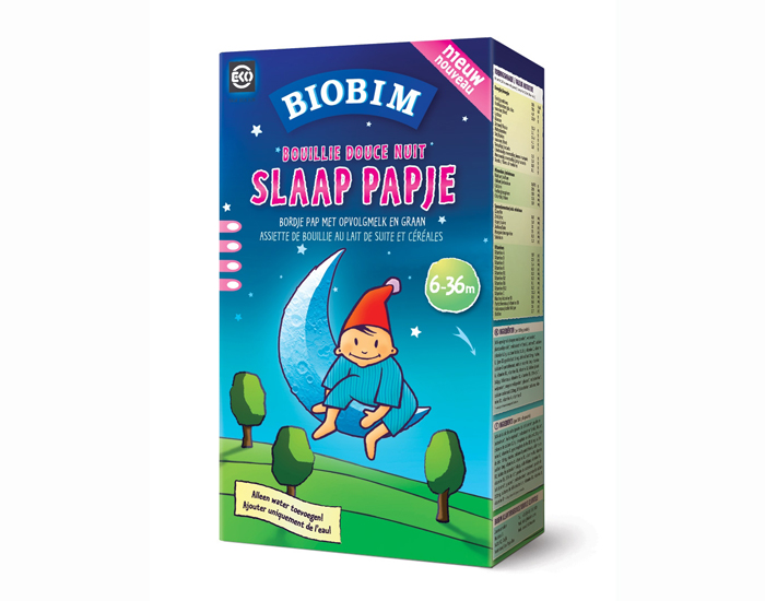BIOBIM Douce Nuit Bouillie du Soir - Ds 6 mois - 225 g