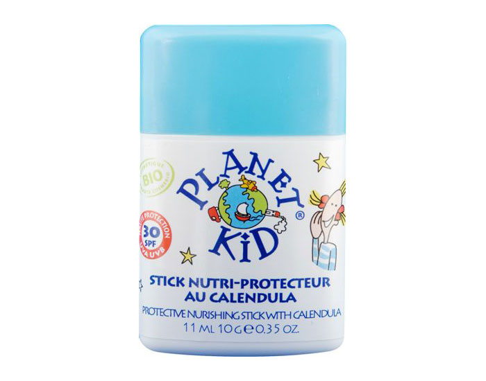 PLANET KID Stick Solaire Protecteur au Calendula SPF 30 - 11 ml