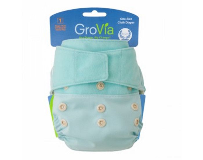 GroVia� Couche Lavable � Velcros Cosmos & Ice