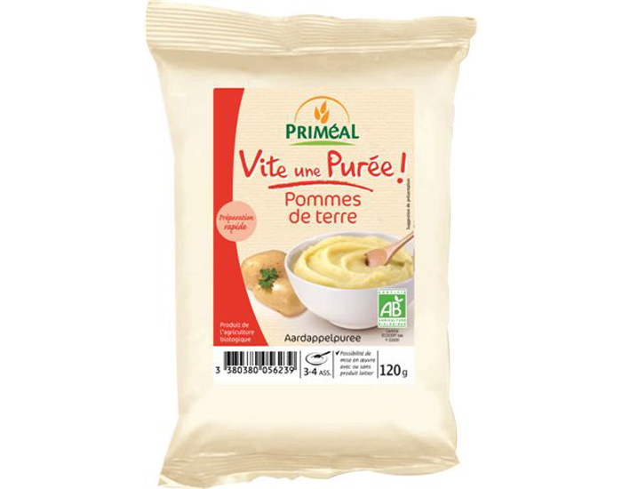 PRIMEAL Vite une pure ! Pommes de terre - 120 g