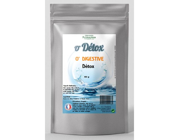 RUE DES PLANTES O'Digestive Dtox - 100g