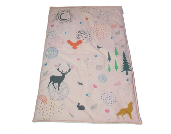 CHOUCHOUETTE Edredon Lior Rose - 150x100 cm