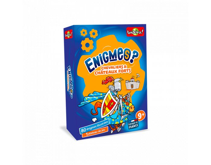 BIOVIVA Enigmes Chevaliers et Chateaux Forts - Ds 9 ans