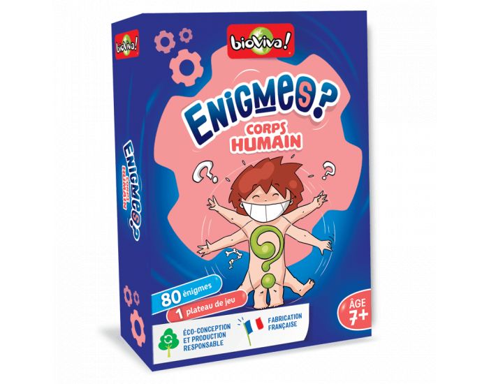 BIOVIVA Enigmes Corps Humain - Ds 7 ans