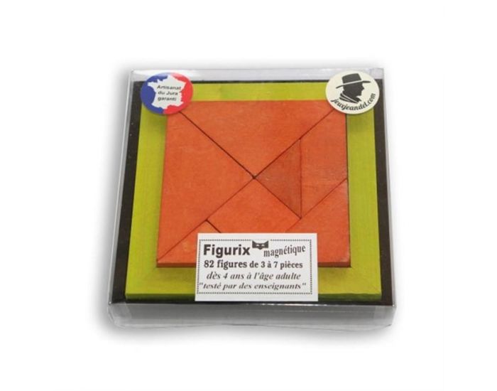 GUY JEANDEL Tangramix 82 Figures - Ds 4 ans