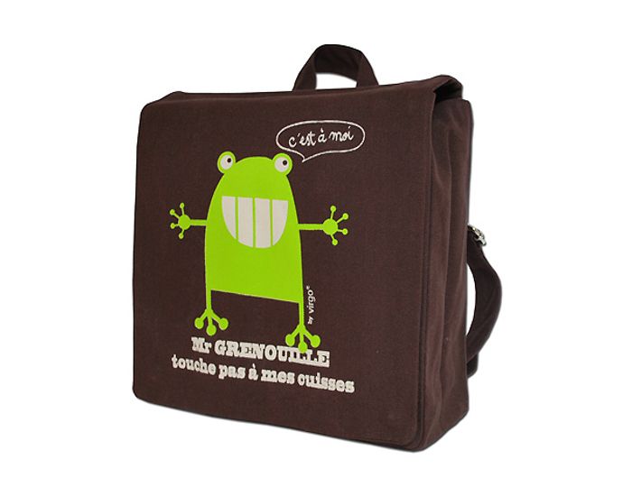 COQ EN PATE Sac  dos Mr Grenouille