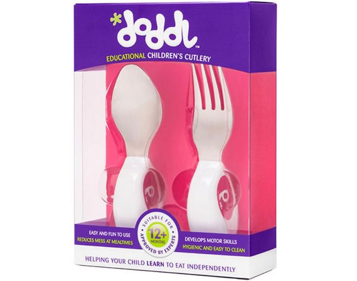 DODDL Set de 2 Couverts Ergonomiques - Ds 1an