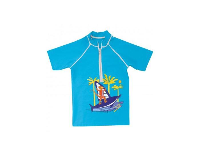 MAYOPARASOL Tshirt Manches Anti - UV Courtes Enfant - Bleu
