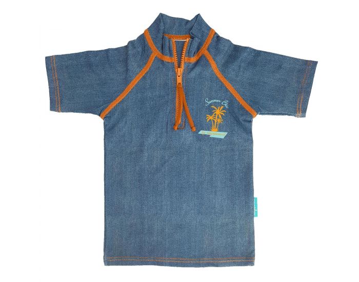 MAYOPARASOL Jeans Tshirt Anti UV Manches Courtes