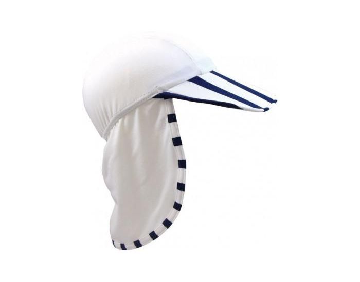 MAYOPARASOL Casquette Anti-UV - Mixte Blanc - Sophie en croisire