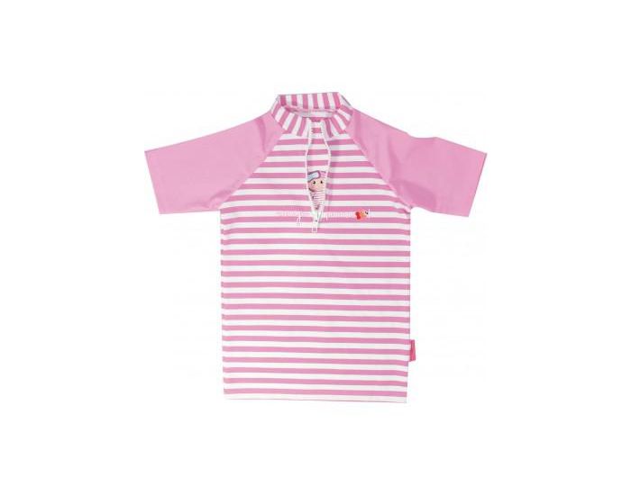 MAYOPARASOL Emma Transat Tshirt Top Anti UV Manches Courtes - Rose