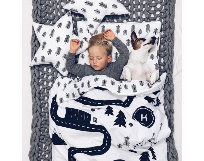 SEVIRA KIDS Couette 135x100 et Oreiller Enfant - Collection cool